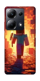 Чехол на Xiaomi Poco M6 Pro 4G Minecraft adventure фото 1 из 1