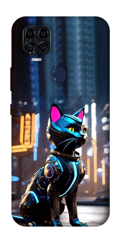 Чохол на ZTE Blade v2020 Cyber cat фото 1 з 1
