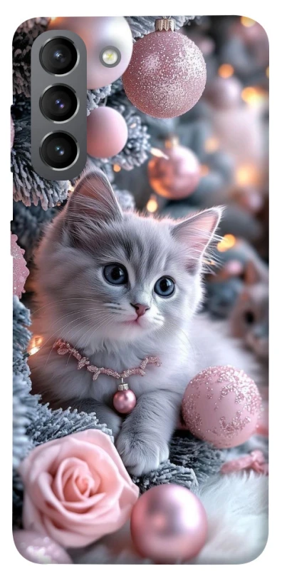 Чохол на Samsung Galaxy S21 Christmas Kitty фото 1 з 1