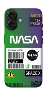 Чохол на Apple iPhone 16 NASA ver.2 фото 1 з 1