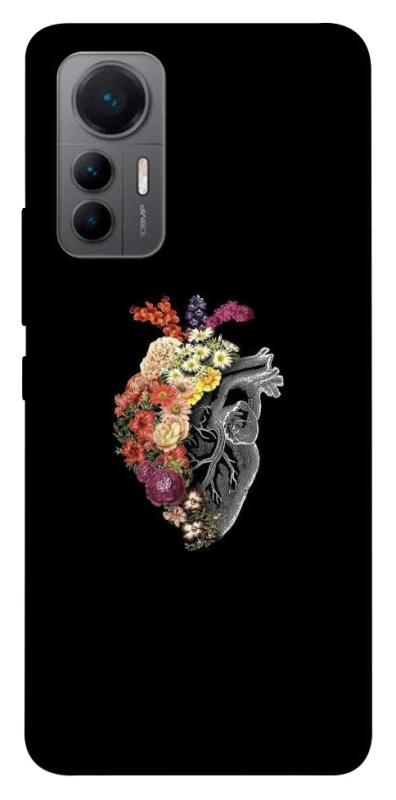 Чохол на Xiaomi 12 Lite Heart with flowers фото 1 з 1
