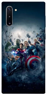 Чехол на Samsung Galaxy Note 10 Marvel heroes фото 1 из 1