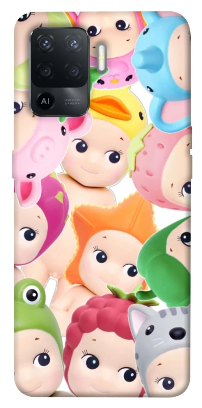 Чохол на Oppo Reno 5 Lite Fruit-Zoo Kaleidoscope фото 1 з 1