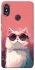Чехол на Xiaomi Redmi Note 5 Pro / Note 5 (AI Dual Camera) Сat with glasses фото 1 из 1