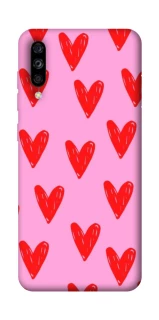 Чехол на ZTE Blade A7s (2019) Red hearts 2 фото 1 из 1