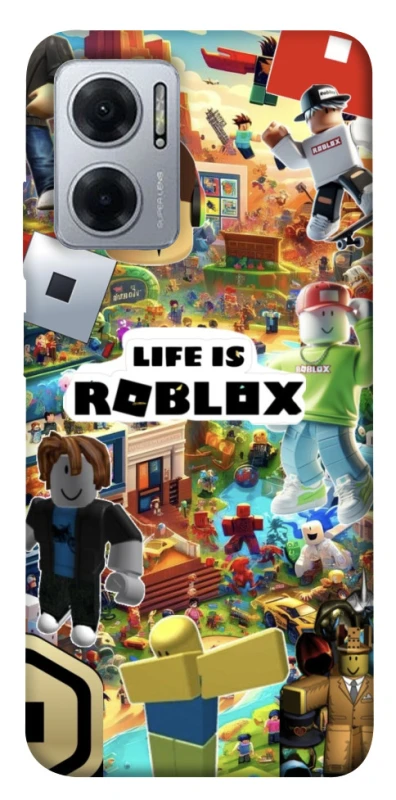 Чехол на Xiaomi Redmi Note 11E Life is Roblox фото 1 из 1