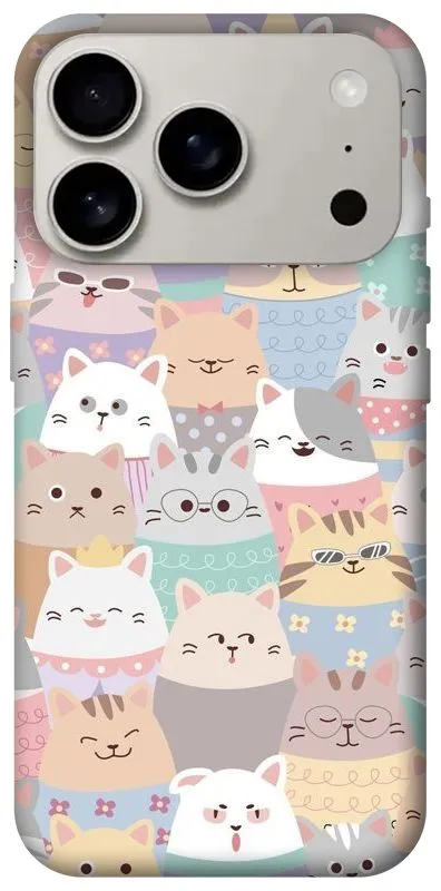 Чохол на Apple iPhone 18 Pro Funny Kittens ver.2 фото 2 з 2