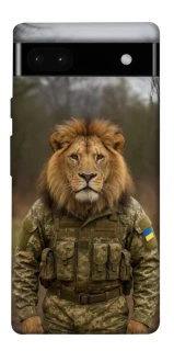 Чохол на Google Pixel 6a Лев захисник фото 1 з 1