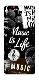 Чехол на Realme GT Neo 6 SE Music is Life фото 1 из 1