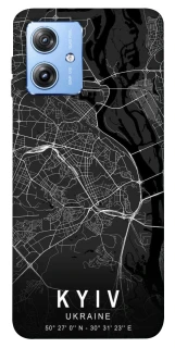 Чехол на Motorola Moto G84 Kyiv map фото 1 из 1