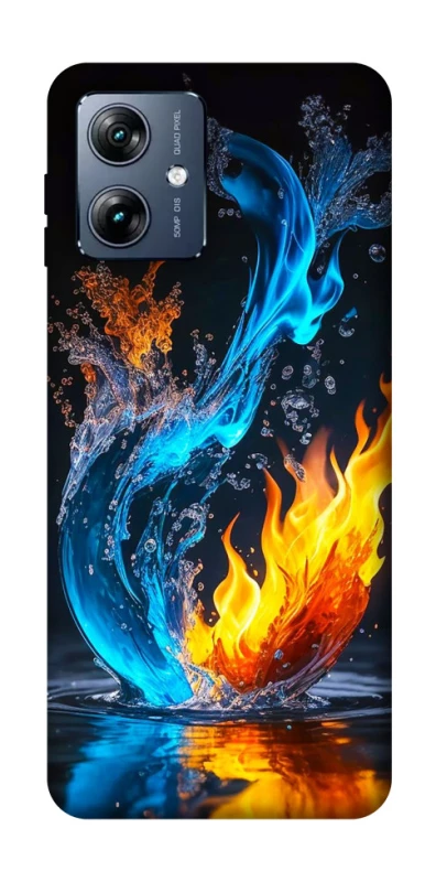 Чохол на Motorola Moto G54 Power Water And Fire фото 1 з 1