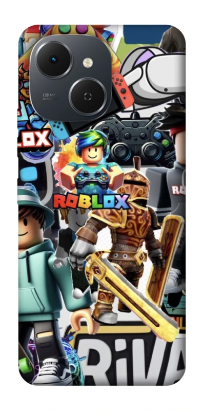 Чохол на TECNO Spark 40C Roblox collage ver.1 фото 1 з 1