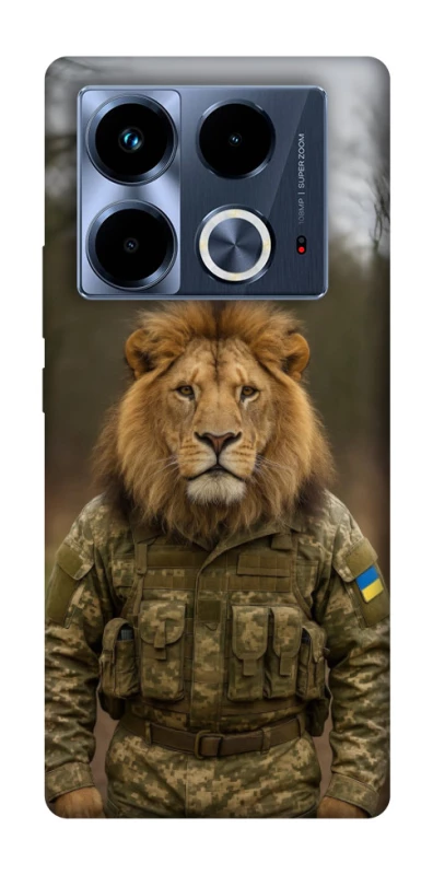 Чохол на Infinix Note 40 4G Лев захисник фото 1 з 1