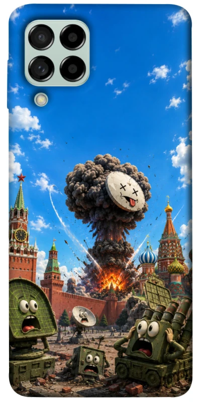 Чохол на Samsung Galaxy M53 5G Moscow never sleeps ver.7 фото 1 з 1