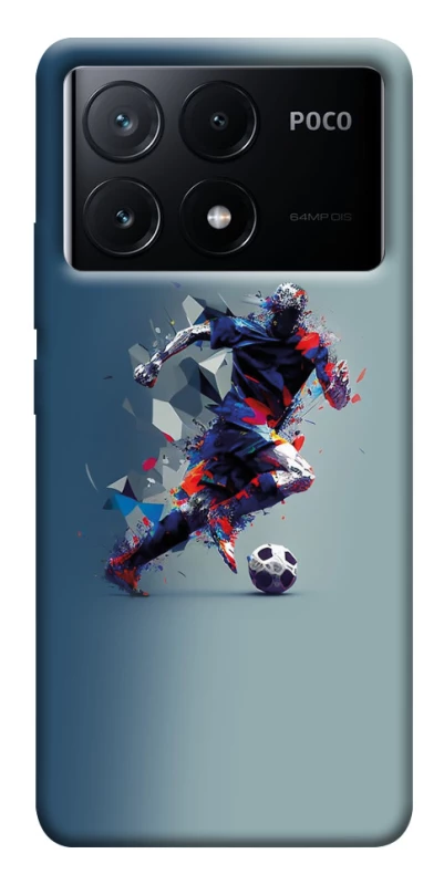 Чехол на Xiaomi Poco X6 Футболист фото 1 из 1