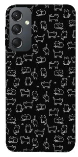Чохол на Samsung Galaxy A24 4G Black Cats фото 1 Чохол на Samsung Galaxy A24 4G Black Cats фото 1 з 1