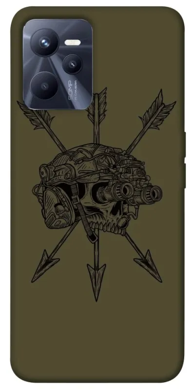Чехол на Realme C35 Mil skull фото 1 из 1
