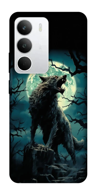 Чехол на Realme C71 Волк под луной фото 1 из 1