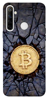 Чохол на Realme 6i Bitcoin cracks фото 1 з 1
