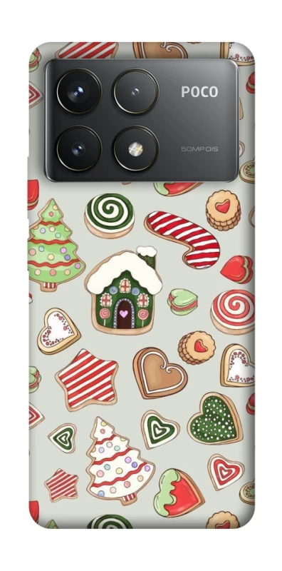 Чохол на Xiaomi Poco F6 Pro Новорічний v7 фото 1 з 1