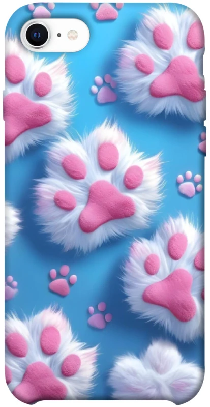 Чехол на Apple iPhone SE (2020) Cat paw фото 1 из 1