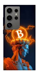 Чехол на Samsung Galaxy S24 Ultra Bitcoin God фото 1 из 1