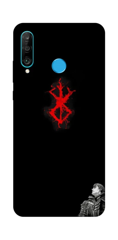 Чохол на Huawei P30 lite berserk black фото 1 з 1