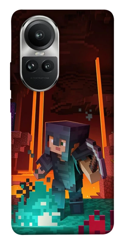 Чехол на Oppo Reno 10 Minecraft game adventure фото 1 из 1