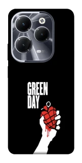 Чехол на Infinix Hot 40 Pro Green Day logo фото 1 из 1