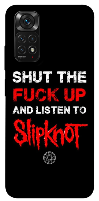 Чехол на Xiaomi Redmi Note 11 (Global) / Note 11S Slipknot vibes фото 1 Чехол на Xiaomi Redmi Note 11 (Global) / Note 11S Slipknot vibes фото 1 из 1