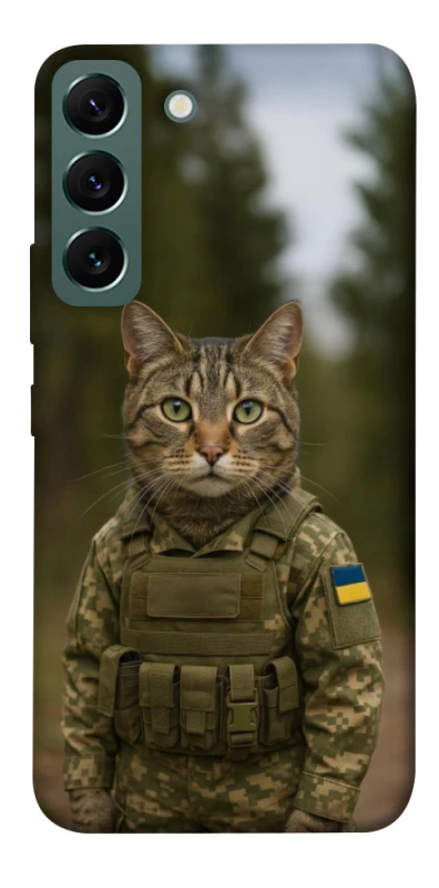 Чохол на Samsung Galaxy S22 Кіт захисник фото 1 з 1