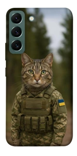 Чехол на Samsung Galaxy S22 Кот защитник фото 1 из 1
