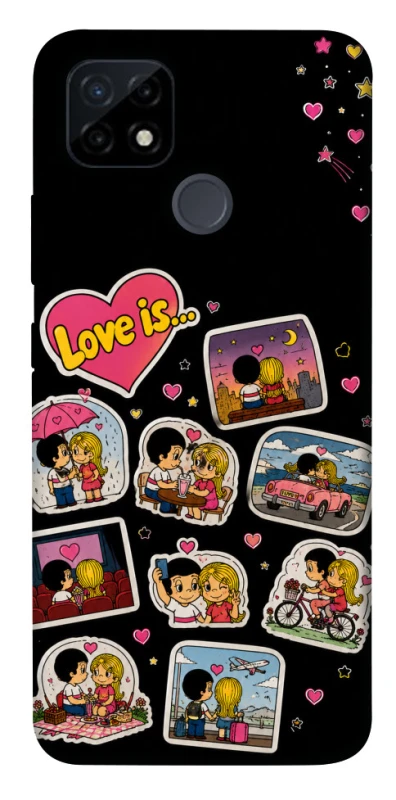 Чехол на Realme C12 Love is ver.3 фото 1 из 1