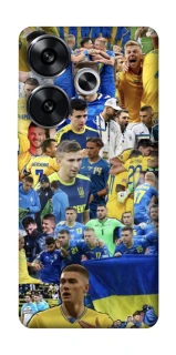 Чехол на Xiaomi Poco F6 UA-Football ver.6 фото 1 из 1