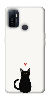 Чохол на Oppo A53 / A32 / A33 cat in love фото 1 Чохол на Oppo A53 / A32 / A33 cat in love фото 1 з 1