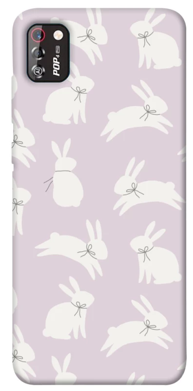 Чехол на TECNO POP 4 Pro Bunny Kisses фото 1 из 1