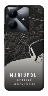 Чехол на Realme Note 60x Mariupol map фото 1 из 1