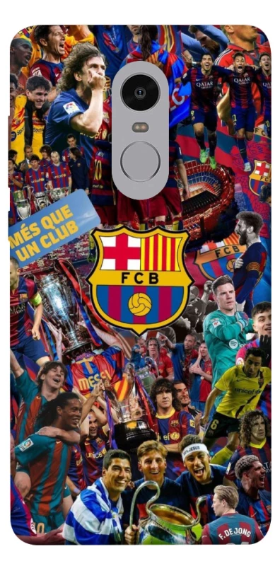 Чехол на Xiaomi Redmi Note 4X / Note 4 (Snapdragon) FC Barcelona v4 фото 1 из 1