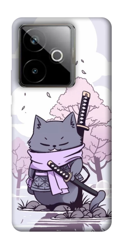 Чохол на Realme GT 7T Samurai cat фото 1 Чохол на Realme GT 7T Samurai cat фото 1 з 1
