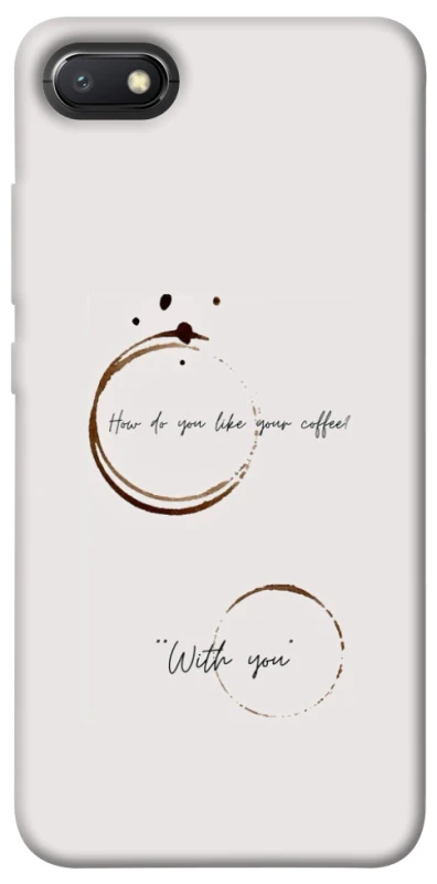 Чохол на Xiaomi Redmi 6A Coffee with you фото 1 з 1