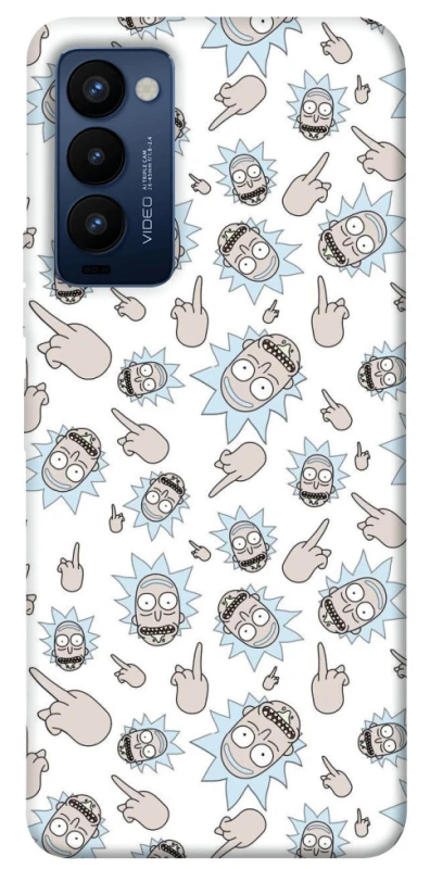 Чохол на TECNO Camon 18 Rick and Morty style фото 1 з 1