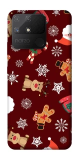 Чехол на Realme Narzo 50A Новогодний v6 фото 1 из 1