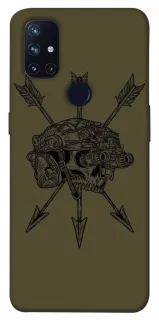 Чохол на OnePlus Nord N10 5G Mil skull фото 1 з 1