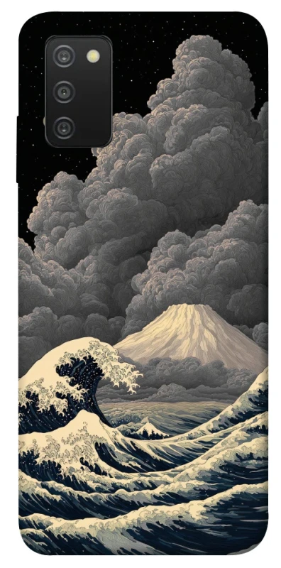 Чехол на Samsung Galaxy A03s Japan mountains фото 1 из 1