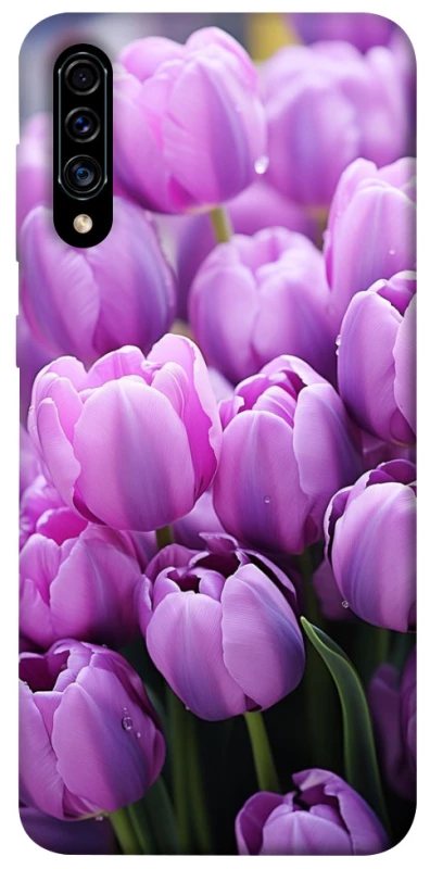 Чехол на Samsung Galaxy A50 (A505F) / A50s / A30s Фиолетовые тюльпаны фото 1 из 1