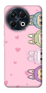 Чохол на TECNO Spark 30 Pro (KL7) All Labubu 4 фото 1 з 1