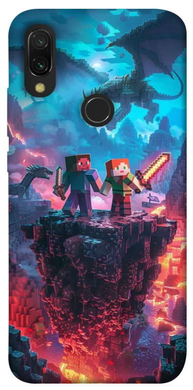 Чохол на Xiaomi Redmi 7 Minecraft v3 фото 1 з 1