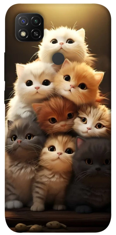 Чехол на Xiaomi Redmi 9C Чехол Kittie Love v2 фото 1 из 1