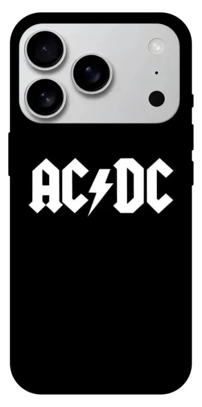 Чехол на Apple iPhone 17 Pro Max (6.9") AC/DC logo фото 1 из 1