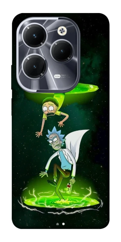 Чохол на Infinix Hot 40 Rick and Morty фото 1 з 1